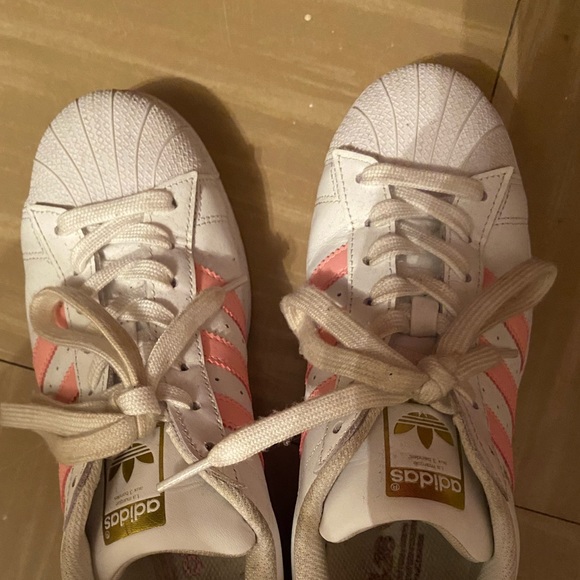 Adidas superstar pink stripes - Picture 2 of 4